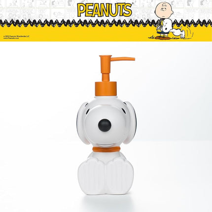 Peanuts Snoopy Soap/Lotion/Hand Sanitizer Resin Pump Dispenser, 12.70 Ounces, (Officially Licensed Product) by Franco Collectibles