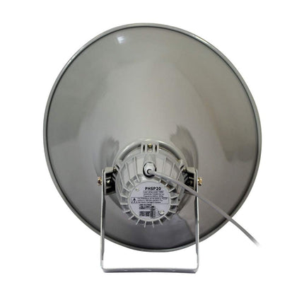 Pyle Outdoor PA Horn Speaker, 19" Large Loud Sound Megaphone 100 Watt Power & 70/100V Transformer, Easy Installation