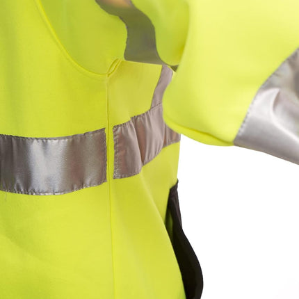 Sudadera Clase 3 - Amarillo-Verde Fluorescente