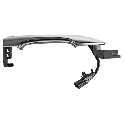 TRQ Front Right Exterior Door Handle Chrome Passenger Side Compatible with 2016-2019 Nissan Maxima
