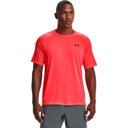 Camiseta de manga corta Under Armour Tech 2.0 para hombre, Beta (629)/Negro, L Tall