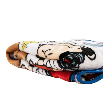 Franco Peanuts Kids Bedding Super Soft Cozy Silk Touch Throw, 40 in x 50 in, (Officially Licensed Product)