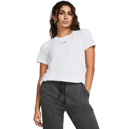 Under Armour Womens Rival Core Shirt White S