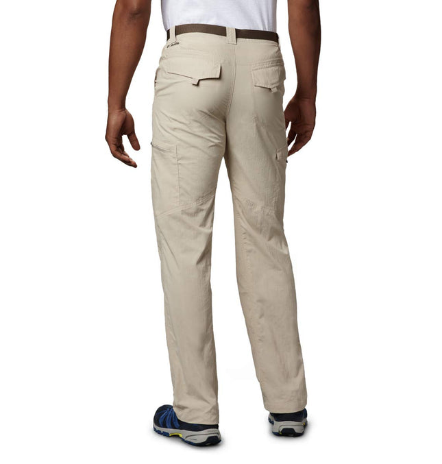 Columbia Men’s Hiking Cargo Pants, SILVER RIDGE CARGO PANT, Nylon, Fossil, Size: 38, AM8007