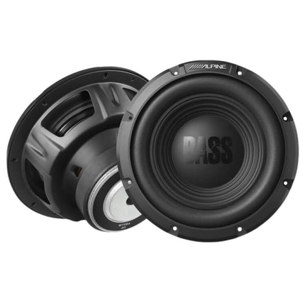 Alpine W10S4 10″ 4-ohm Car Subwoofer