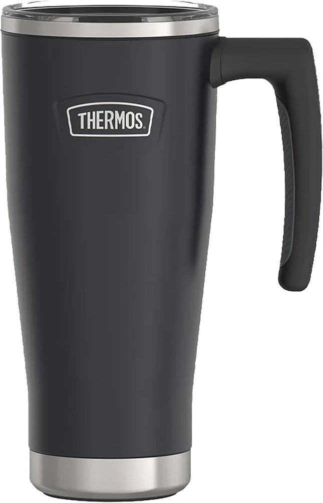 Granite-18 oz Stainless Steel Mug w/Slide Lock Lid