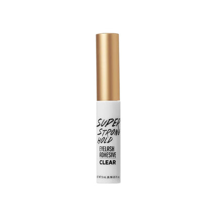 i•Envy Super Strong Hold Eyelash Adhesive, Waterproof, 48-Hour Long-Lasting Lash Glue, Latex-Free, Hypoallergenic, Quick-Drying with Brush-On Applicator for Strip Lashes (Clear, 2 Pack)