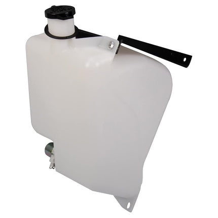 TRQ Windshield Washer Reservoir Compatible with 1995-2015 Kenworth C500 1995-1999 K300 2008-2019 T170 T270 1995-2008 T300 T370 1995-2019 T400 1995-1997 T450 1995-2007 T600A 2008-2018 T660 T800 W900