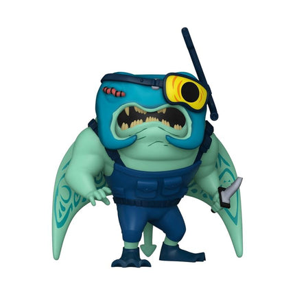 Funko Pop! Películas: TMNT Tortugas Ninja Mutantes Caos Mutante - Ray Fillet (Exclusivo Compartido NYCC 2023)
