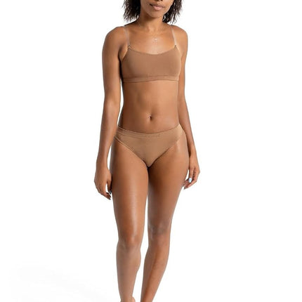 Capezio Women's Camisole Bra w/BraTek - Size X-Small, Mocha