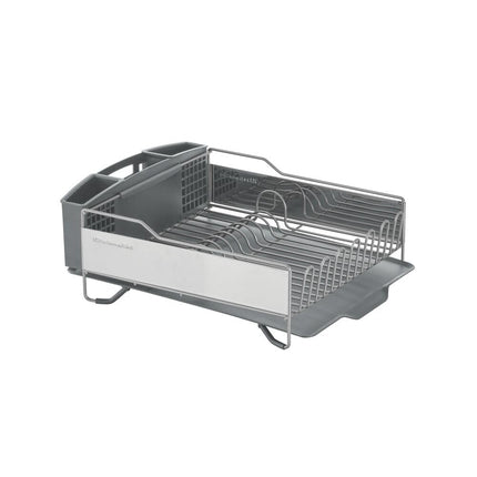 KitchenAid KNS896BXGRA Escurridor de platos de tamaño completo, acero inoxidable, gris claro