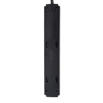 Tripp Lite 6 Outlet Surge Protector Power Strip, Extra Long Cord 15ft, Black, 20,000 INSURANCE (TLP615B)