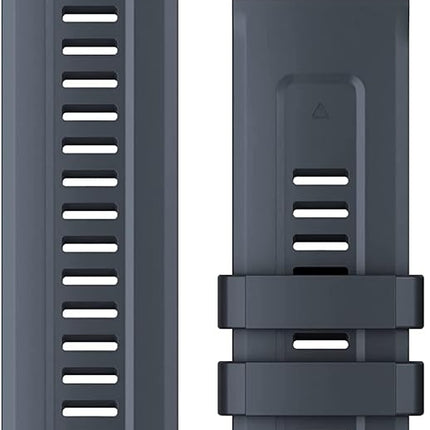 Garmin 26mm QuickFit watch band, Silicone, Granite