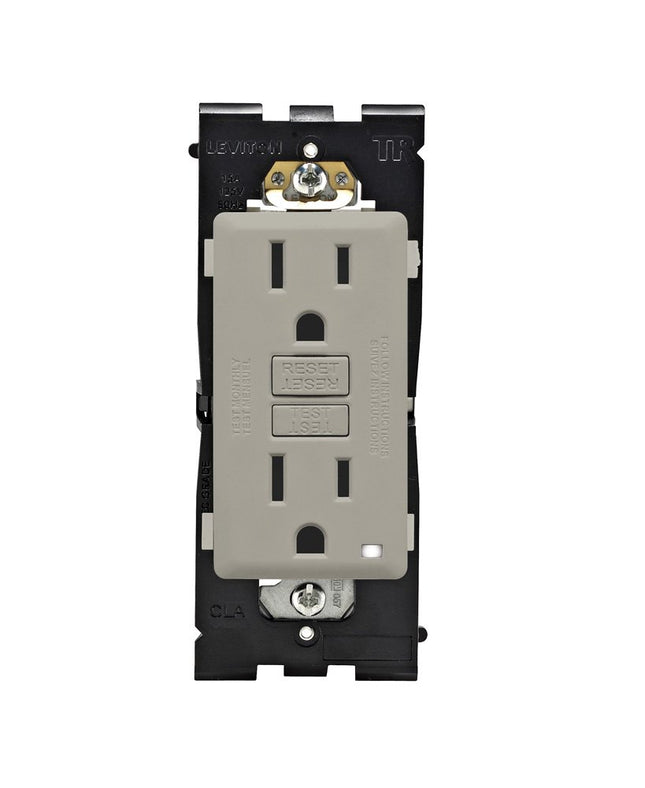 Leviton RGF15-WS 15 Amp Renu Self-Test Tamper-Resi