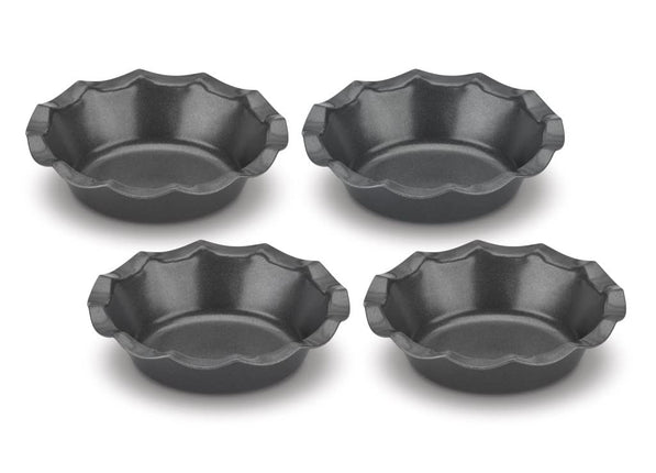 Cuisinart 4 Piece Fluted Tartlet Pan Set, Mini, St