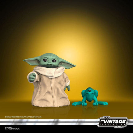 Star Wars The Vintage Collection The Child with Pram Toy, 9,5 cm-Scale The Mandalorian Action Figure, Toys for Kids Ages 4 and Up