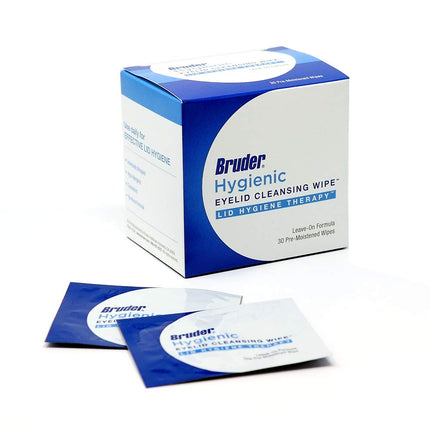 Bruder Hygienic Eyelid Cleansing Wipes | Rinse-Fre