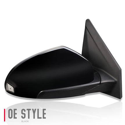 DNA Motoring OEM-MR-HY1321257 Heated Powered Right Passenger Side Door View Mirror W/ Blind Spot Detection & Turn Signal Compatible with 2018-2022 Kona