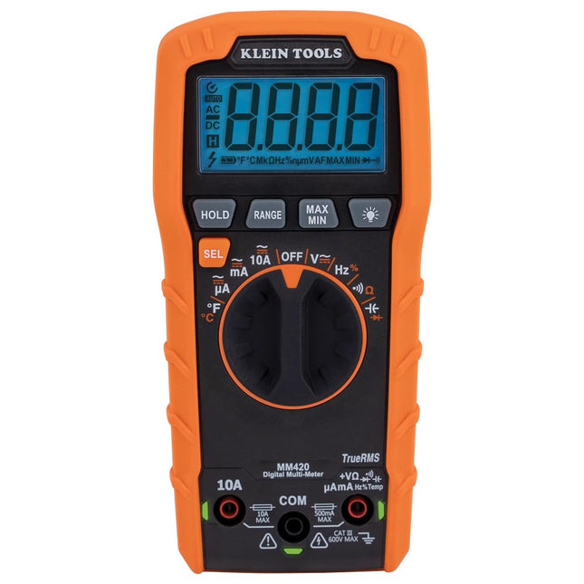 Klein Tools MM420 Digital Multimeter, Auto-Ranging