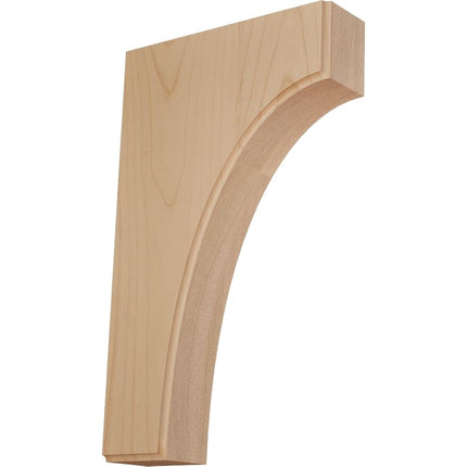 Ekena BKTW02X06X10CVAL 1 3/4" W x 6" D x 10" H Clarksville Bracket, Alder