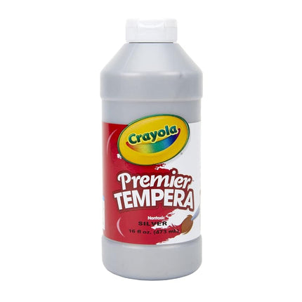 Binney & Smith Crayola(R) Premier Tempera Paint, Silver