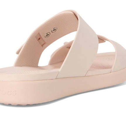 Crocs Women Sandal,Brooklyn Buckle Low,Quartz,3 UK Women