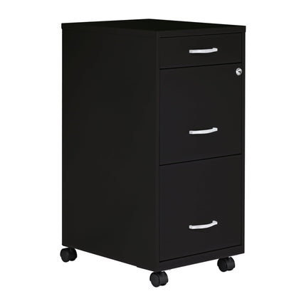 LYS SOHO Box/File/File 3-Drawer Mobile File Cabine