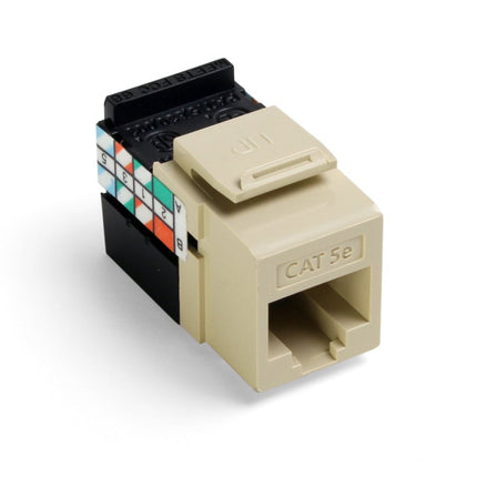 Leviton 5G108-BI5 GigaMax 5E QuickPort Connector, 