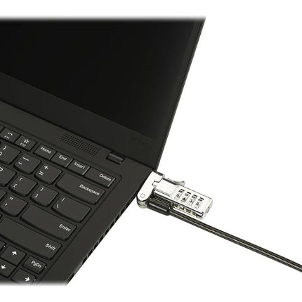 Kensington Universal 3-in-1 Combination Laptop Lock Kit, 1.8m Cable