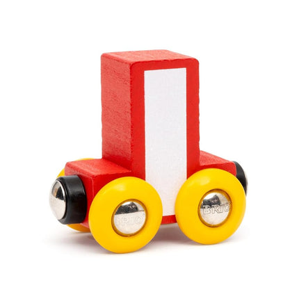 BRIO – Letter Train I | Wooden Train Set Accessory Toy for Kids Age 2 Years Up