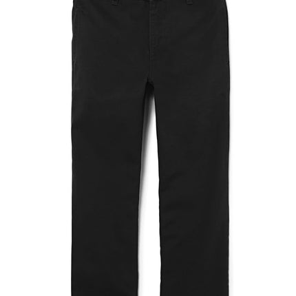 The Children's Place Boys' Chino Pants, Black, 20 Husky