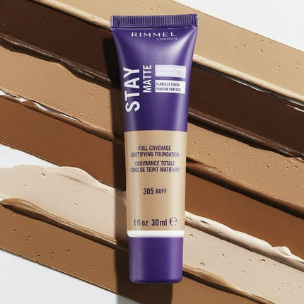 Rimmel London Stay Matte Liquid Mousse Foundation, 303 True Nude