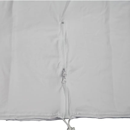 Rockville RSC108W White 10" PA DJ Speaker Scrim Cover, Fits 8"/10"/12" Speakers, Flame Retardant, Drawstring, Carry Pouch, for Weddings, Churches, Clubs