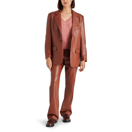 Steve Madden Apparel Women's Imaan Jacket, Cognac, S