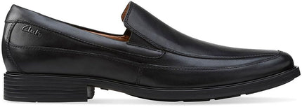 Clarks Women's Tilden Free Loafer, Black Leather, 6.5 UK
