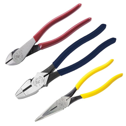 Electrician Hand Tools Set - 28 Piece, Pliers, Screwdrivers, Nut Drivers, Wrenches, More KLEIN TOOLS 80028