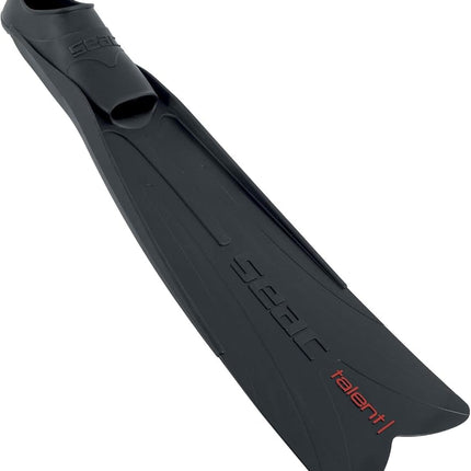 Seac Talent, Semi-Long Fins for spearfishing, free diving and diving, black, 47/48