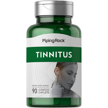 Piping Rock Tinnitus Relief | 90 Caplets | Ear Hea