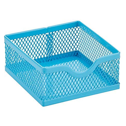 Annova Mesh Desk Organizer Office with 7 Compartments + Drawer/Desk Tidy Candy/Pen Holder/Multifunctional Organizer (Blue)