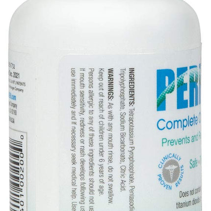 Periogen -El único producto en el mundo clínicamente probado para reducir progresivamente la acumulación de sarro dental que es la causa de las encías rojas, doloridas o sangrantes.