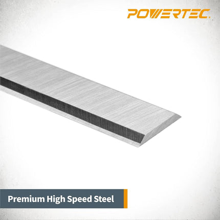 POWERTEC 13 Inch Planer Blades for Ryobi AP1300 Planer, Replacement for 6660664, 290202-000 Planer Knives, Set of 2 (12806V)
