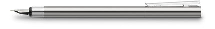 Faber-Castell 342000 Neo Slim Stainless Steel M Fountain Pen