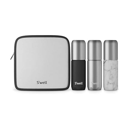 S'well 3.4oz Travel Bottle Set - Includes 3 Lightw
