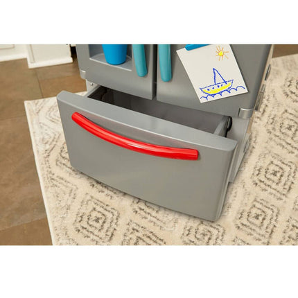 Little Tikes First Fridge - Interactive and Realistic Refrigerator - With Light and Sounds - Pretend Play Appliance for Kids
