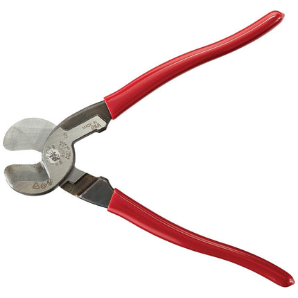 Cable Cutter, 9-Inch High Leverage Cutter for Aluminum, Copper and Communication Cable Klein Tools 63225