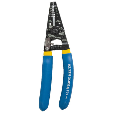 Klein 11055 Wire Stripper/Cutter, Blue, 10 - 18 AW