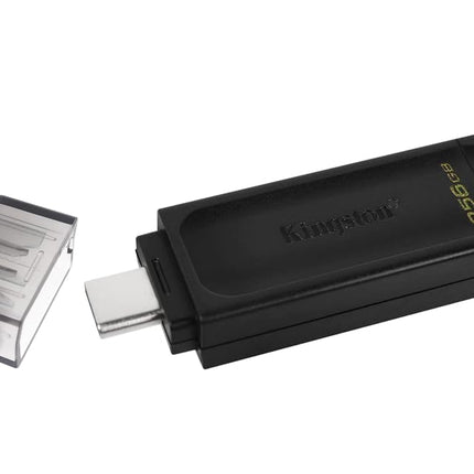 Kingston DataTraveler 70 - DT70/256GB USB-C Flash Drive Black