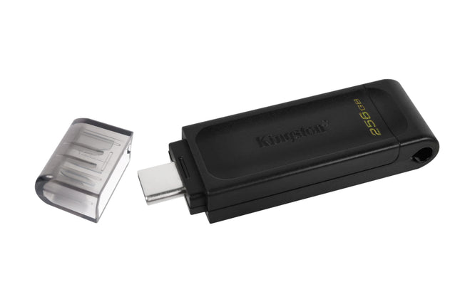 Kingston DataTraveler 70 - DT70/256GB USB-C Flash Drive Black