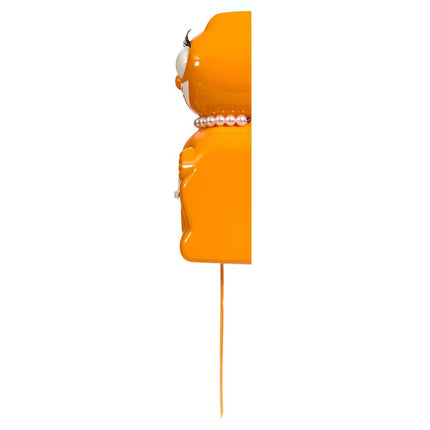 Kit-Cat Clock Lady - Festival Orange