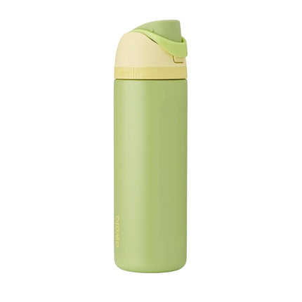 Owala Disney Princess FreeSip Botella de Agua Aislada de Acero Inoxidable con Pajita para Deportes y Viajes, Botella de Agua Deportiva sin BPA, 710 ml, Tiana